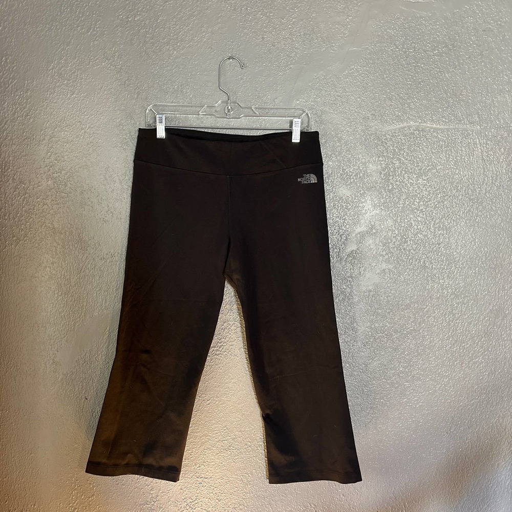 THE NORTH FACE women’s wide leg capri leggings black size l